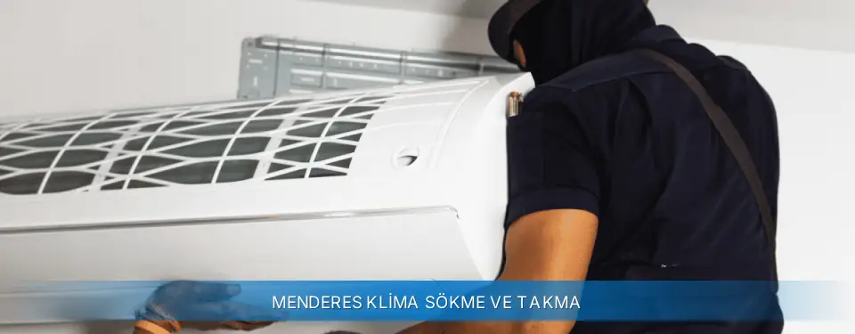 Menderes İlçemi Alarko Carrier Klima Sökme ve Takma